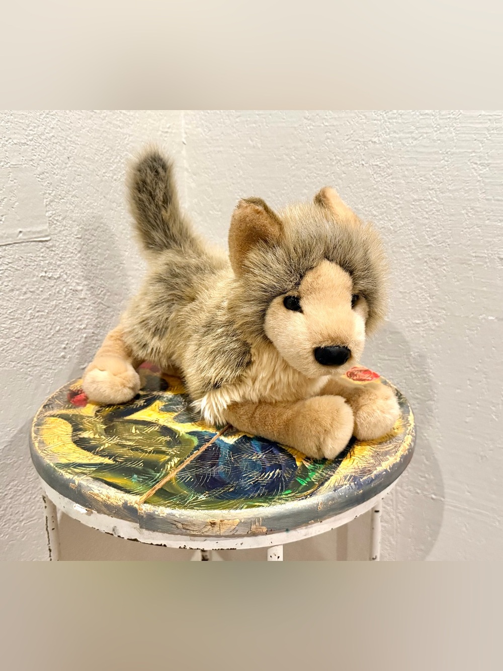 Douglas Tyson Wolf Plush  Stuffed Animal - retired